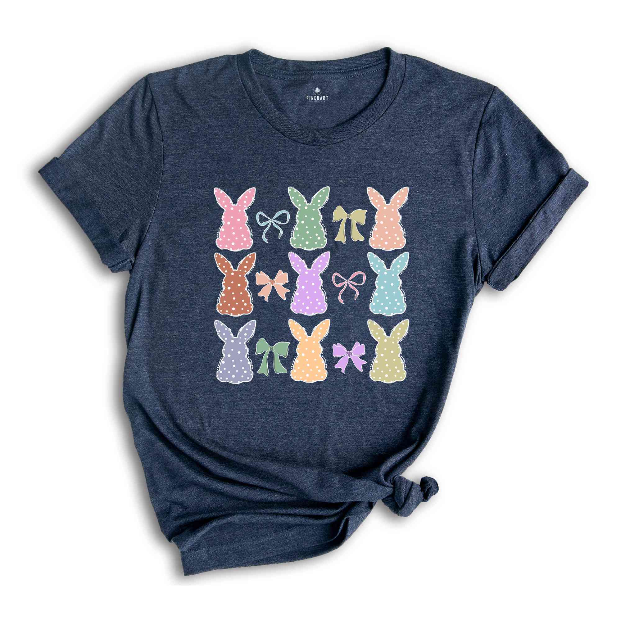 Easter Boho Bunny Shirt, Cute Bunny Shirt, Cute Easter Shirt, Easter Shirt Gift, Happy Easter Day, Kids Easter Shirt, Rabbit Lover Shirt