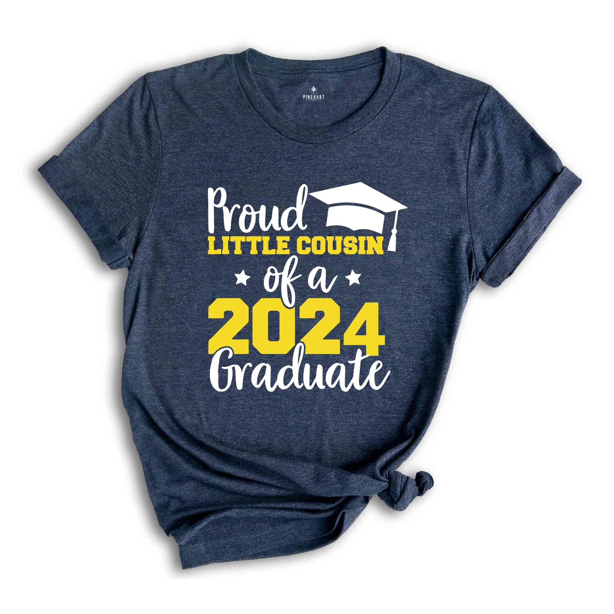 Proud Little Cousin of a 2024 Graduate Shirt, Cousin Graduation Shirt, High School Shirt, Graduate T-shirt, Family of Graduate Shirt, Cousin