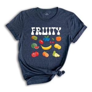 Fruity Shirt, Fruity Lesbian Shirt, Strawberry Cottagecore Shirt, Lesbian Shirt, Funny Lesbian Shirt, Lesbian Fruity Shirt, LGBT Shirt