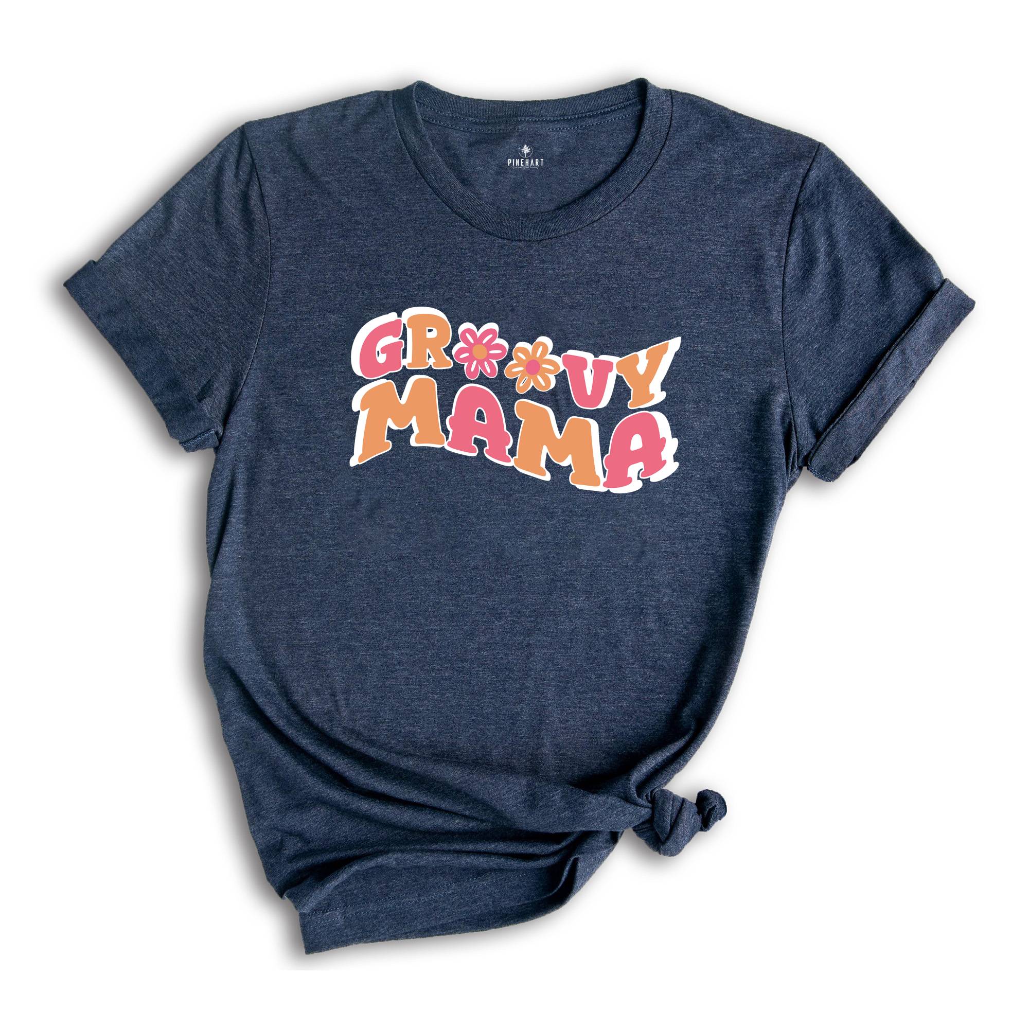 Groovy Mama Shirt, Groovy Birthday Party, Family Groovy Tee, Groovy Mom Tshirt, Mama Gift Shirt, Hippie Mom Tees, Groovy Party Shirt