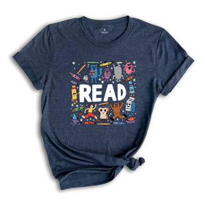 Read Shirt, Read Children's Books Teacher Shirt, Teacher Life Shirt, Teacher Shirt, Kindergarten Shirt, Gift For Teacher