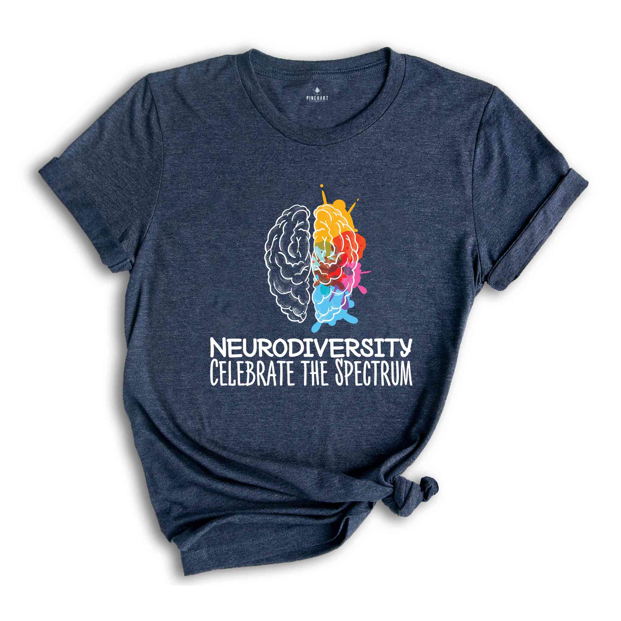 Neurodiversity Celebrate The Spectrum Shirt, Brain Autism Shirt, Neurodiversity Shirt, Autism Awareness Shirt, Autism Support Shirt