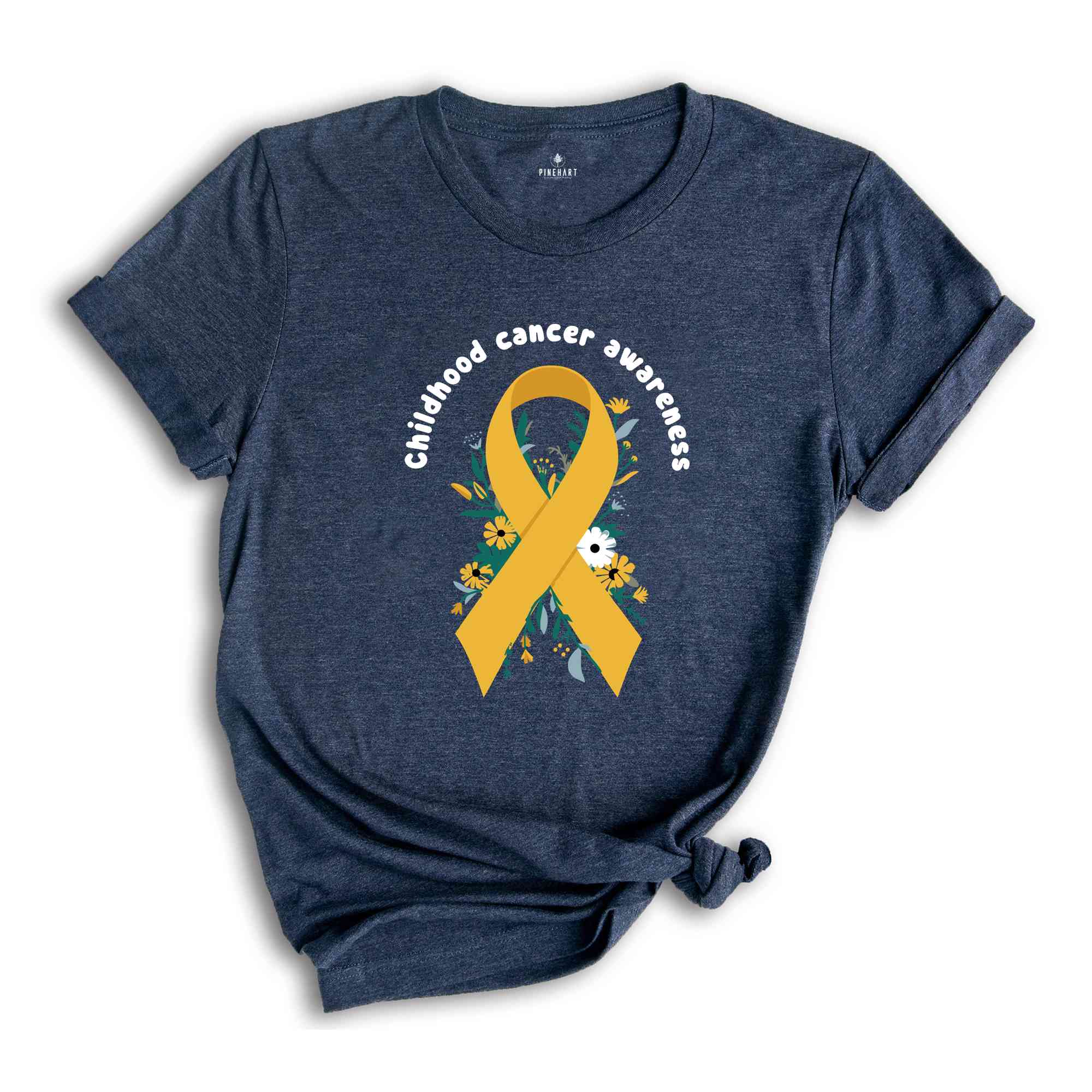 Childhood Cancer Awareness Shirt, Childhood Cancer Support Shirt, Childhood Cancer Shirt, Gold Awareness Ribbon Shirt