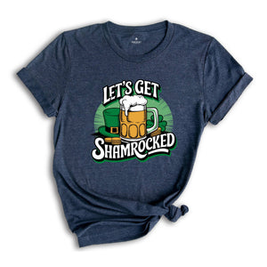 Let's Get Shamrocked Shirt, St Patrick Days Shirt, St Paddy's day Shirt, Shamrock Shirt, Lucky Shirt, Irish Shirt, Saint Patrick's Day