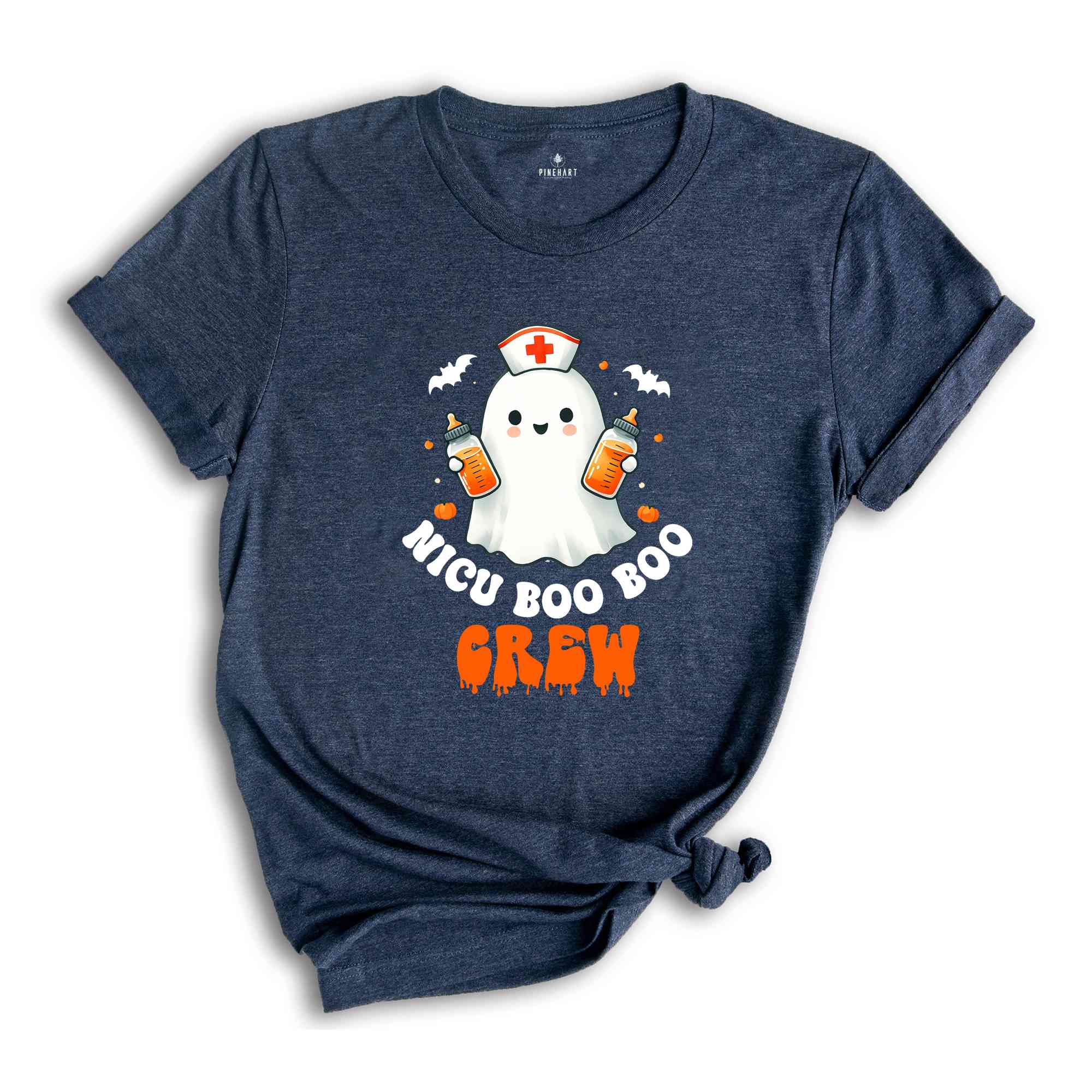 NICU Boo Boo Crew Halloween Shirt, Halloween NICU Nurse Tee, Spooky Nicu Nurse T-Shirt, Halloween Party T-Shirt