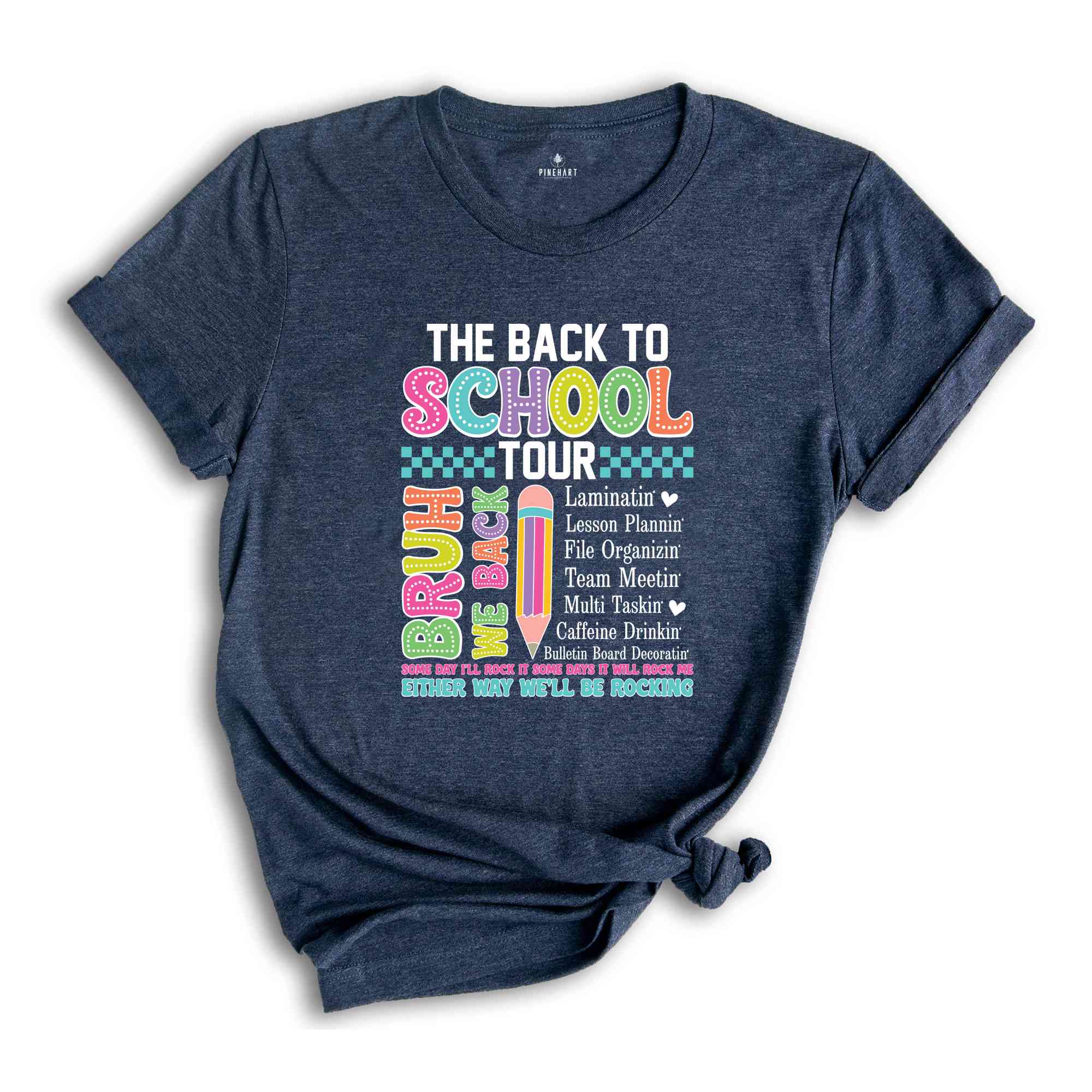 The Back to School Teacher Tour T-Shirt, Teacher Shirt, Back to School Shirt, Gifts For Teachers, First Day Of School Shirt