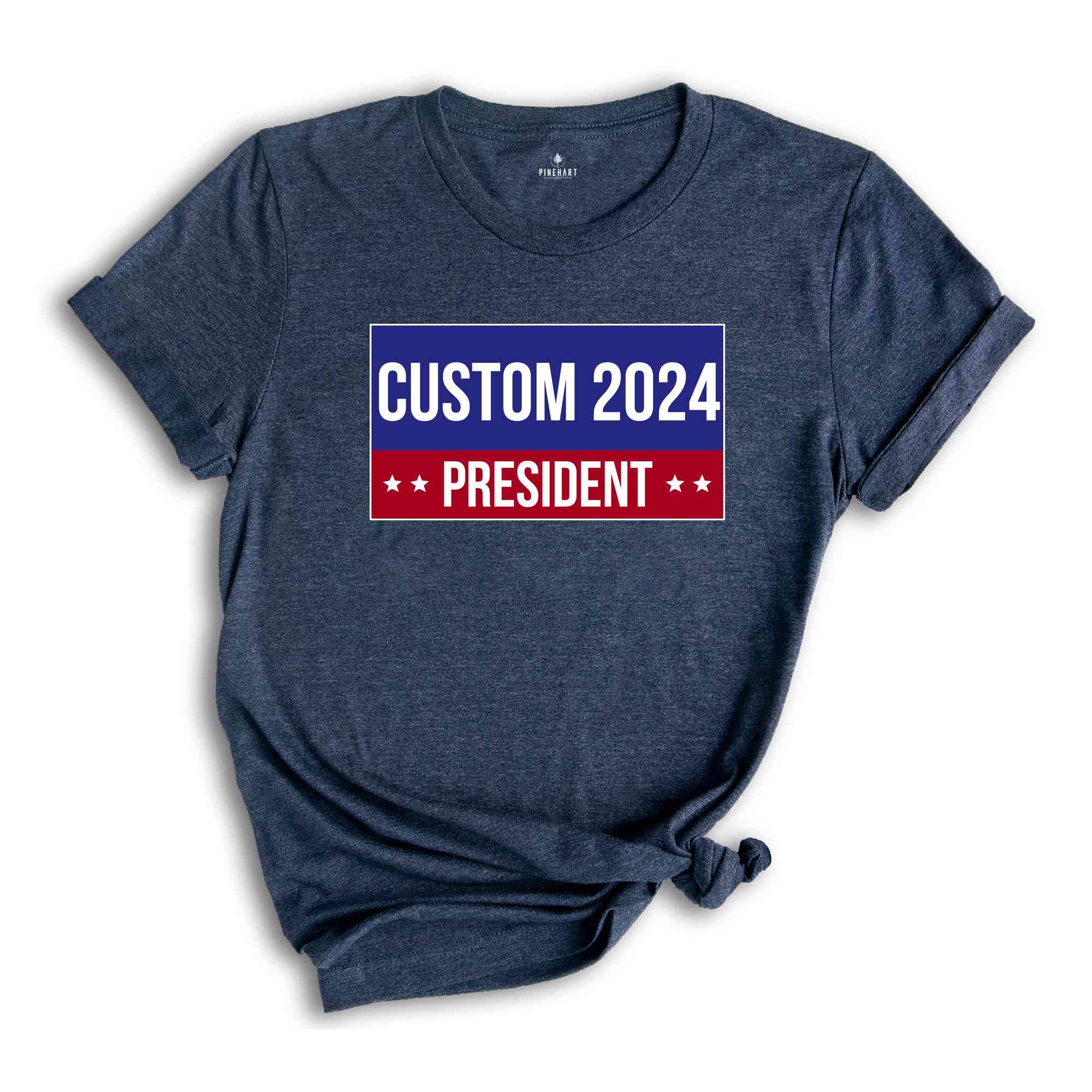 Custom Election T-shirt, Personalized 2024 Presidential Tshirt, Custom Election Day Tee, Custom 2024 president Shirt, Custom Political shirt