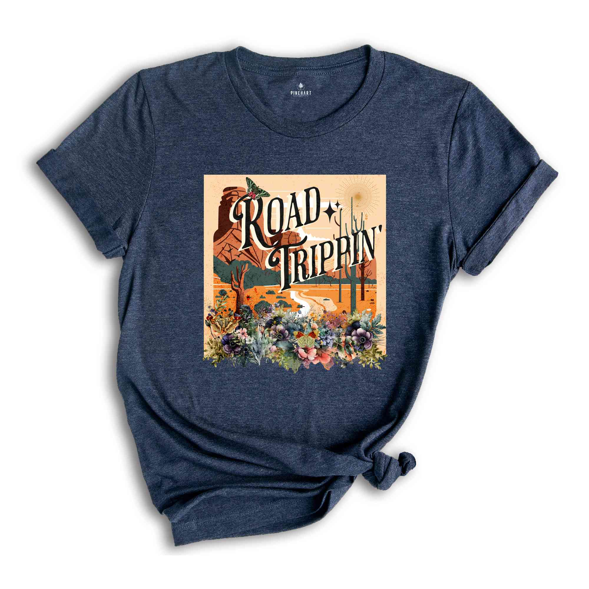 Road Trippin Shirt, Floral Road Trip Shirt, Vacation Shirt, Cute Vacation Shirt, Road Trip Shirt, Traveler Gift, Travel Shirt, Adventure Tee