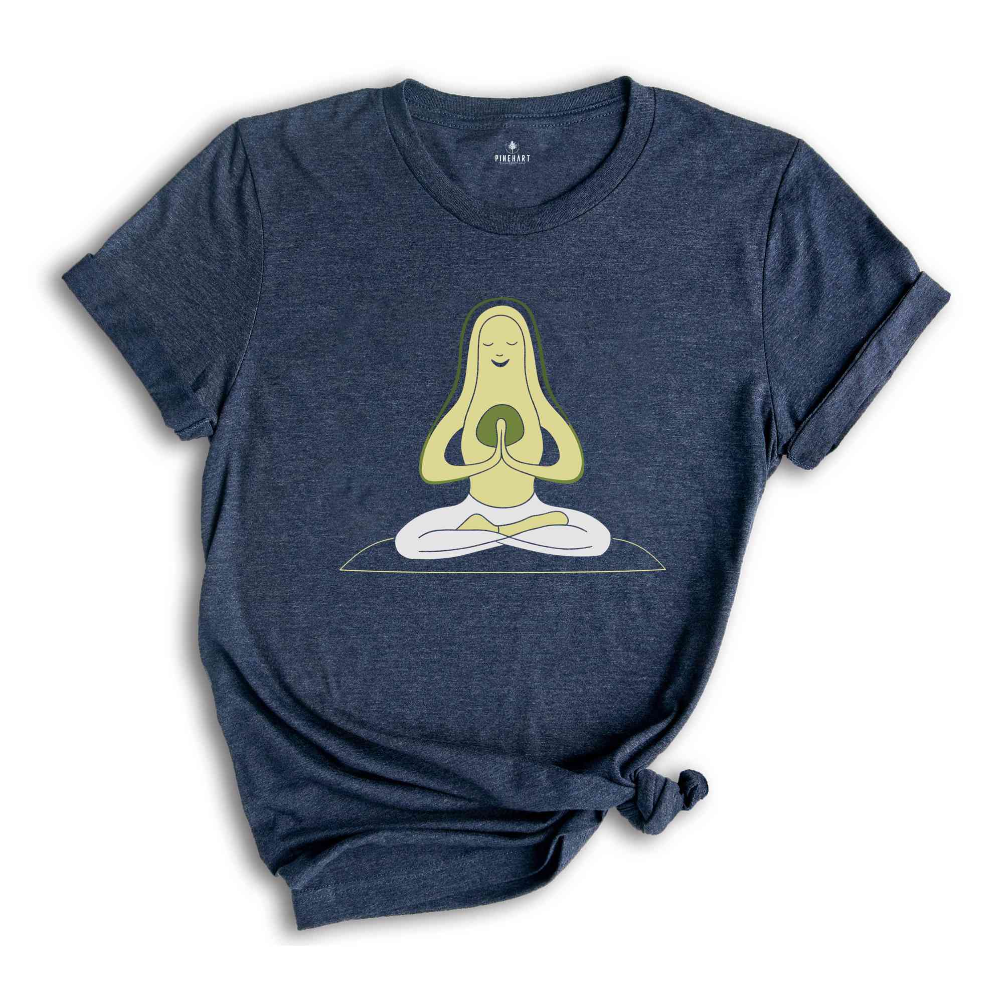 Cute Yoga Shirts, Yoga Gifts, Custom Yoga Shirt, Pocket Tees, Avocado Yoga T-Shirt, Gifts for Her, Avocado Graphic Tees, Shirts for Women