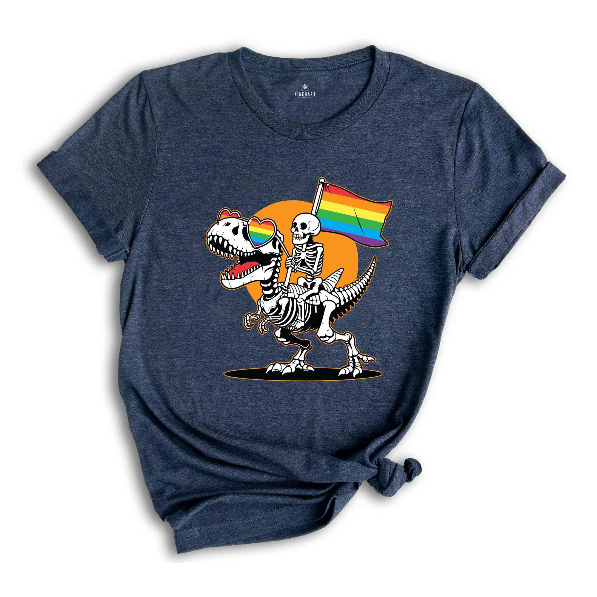 LGBTQ T-Rex Shirt, Funny LGBT Shirt, Love Is Love Shirt, Trans Pride Shirt, LGBTQ Pride Shirt, Pride Ally Shirt, Pride Shirt, Queer Shirt