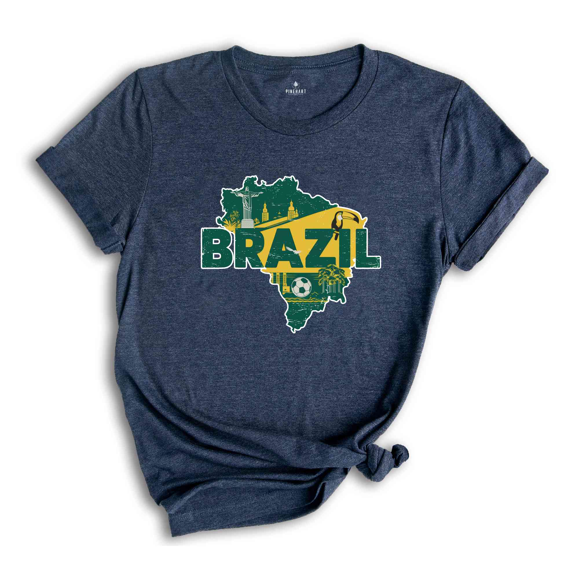 Retro Brazil Shirt, Brazil Travel Shirt, Country Travel Shirt, Shirt For Traveler, Travel Lover Gift, Travel Tee, Trip Shirt