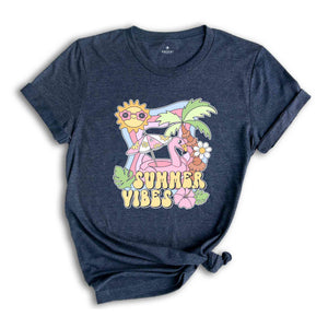 Summer Vibes Shirt, Vacation Shirt, Fun Summer Shirt, Summer Camp Shirt, Cute Summer Shirt, Beach Shirt, Palm Trees Shirt, Beach Vibes Shirt