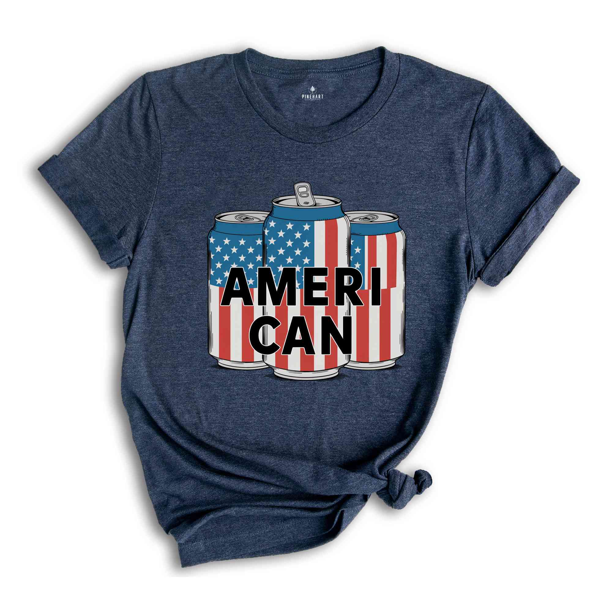 Ameri Can Shirt, 4th of July Shirt, American Flag Tshirt, Red White And Blue Shirt, freedom Gift Shirt