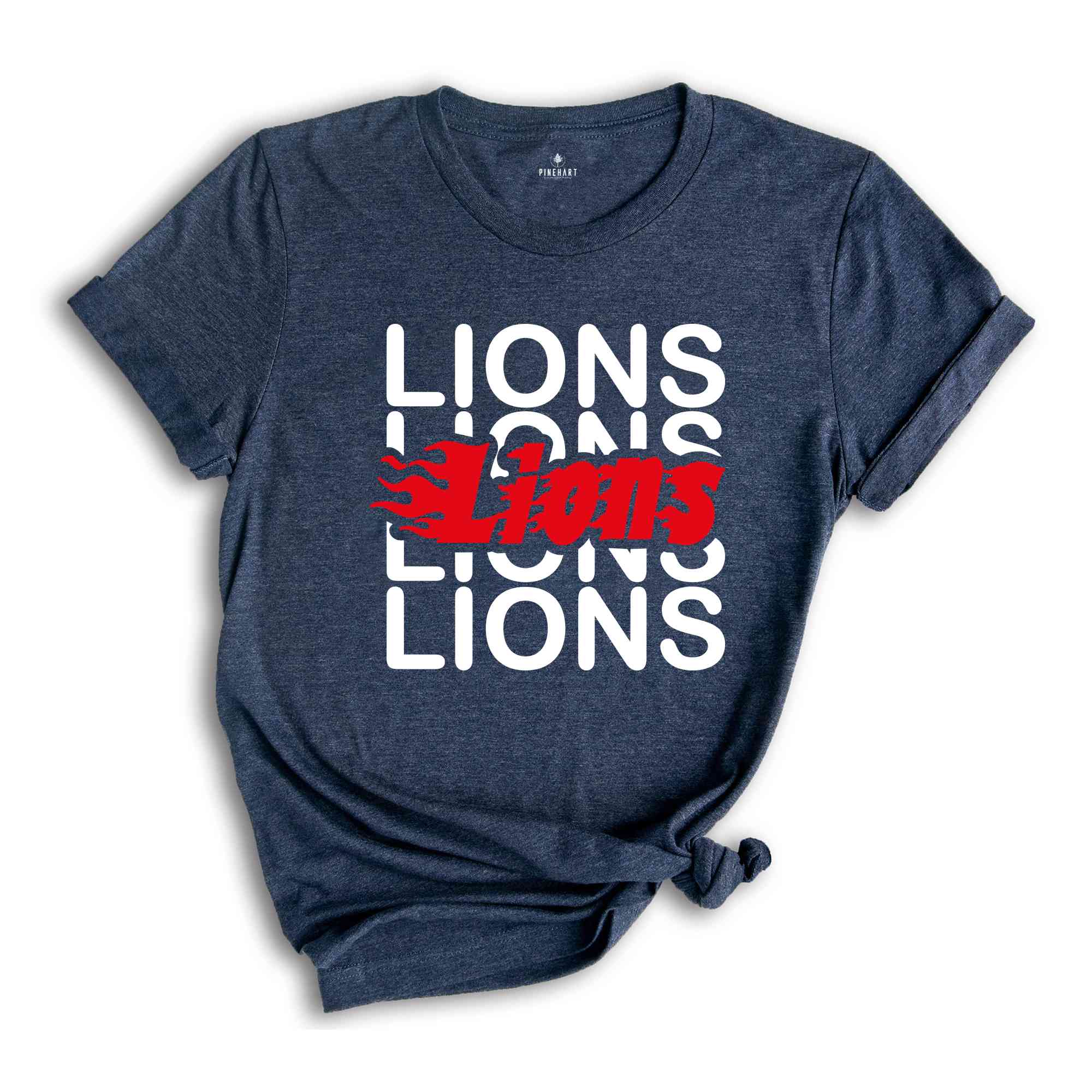 Lions Team Mascot Shirt, Lions Team Shirt, Lions Football Shirt, Lions Fan Shirt, Lions School Shirt, Lions School Spirit