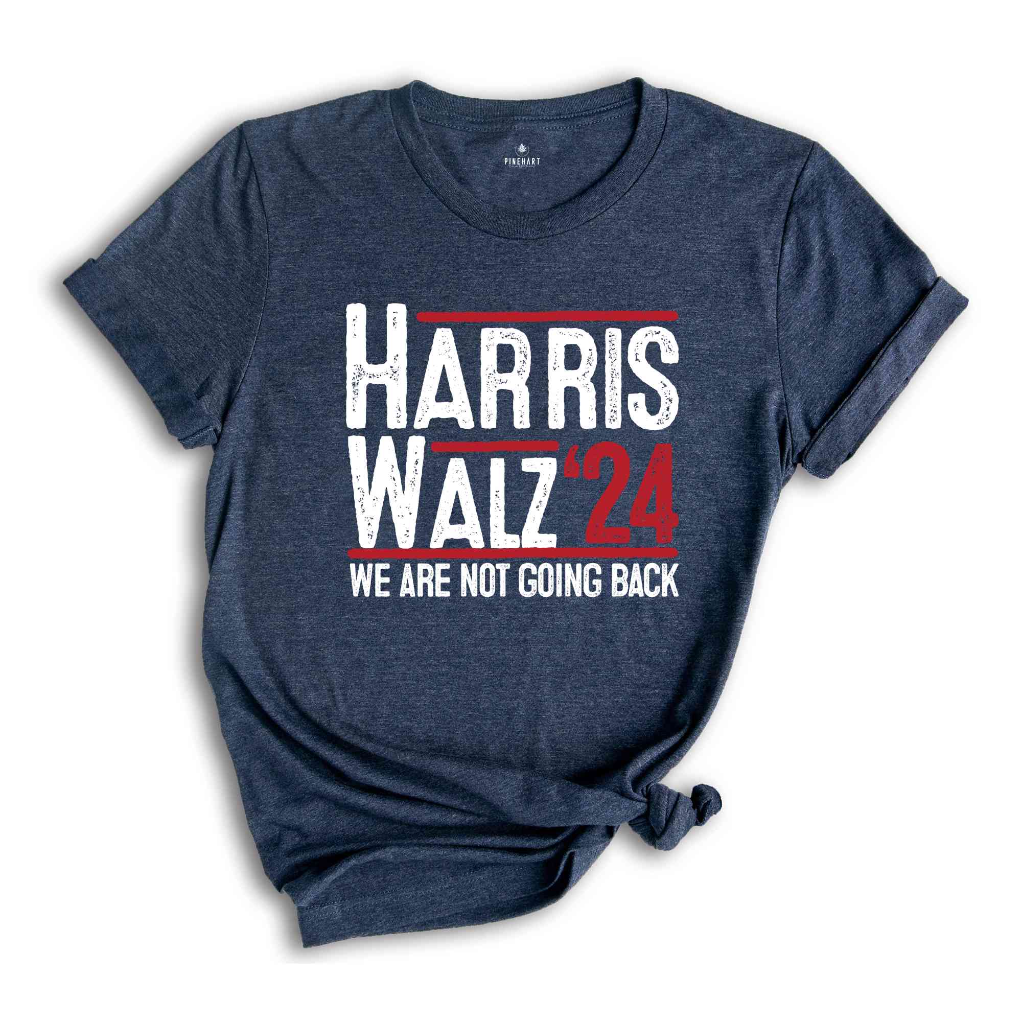 We Are Not Going Back T-Shirt, Kamala Harris Presidential Election Shirt, Democrat T-Shirt, Madam President Tee