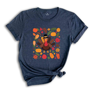 Pumpkin Thanksgiving Shirt, Gift For Christians, Thanksgiving Shirt, Boho Christian Shirt, Autumn Season Tee