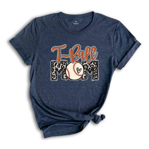 T Ball Mom Shirt, T Ball Gifts for Mom, Mom Shirt, Leopard Ball Shirt, TBall Mom Shirt, Mother’s Day Gift, Mama Shirt