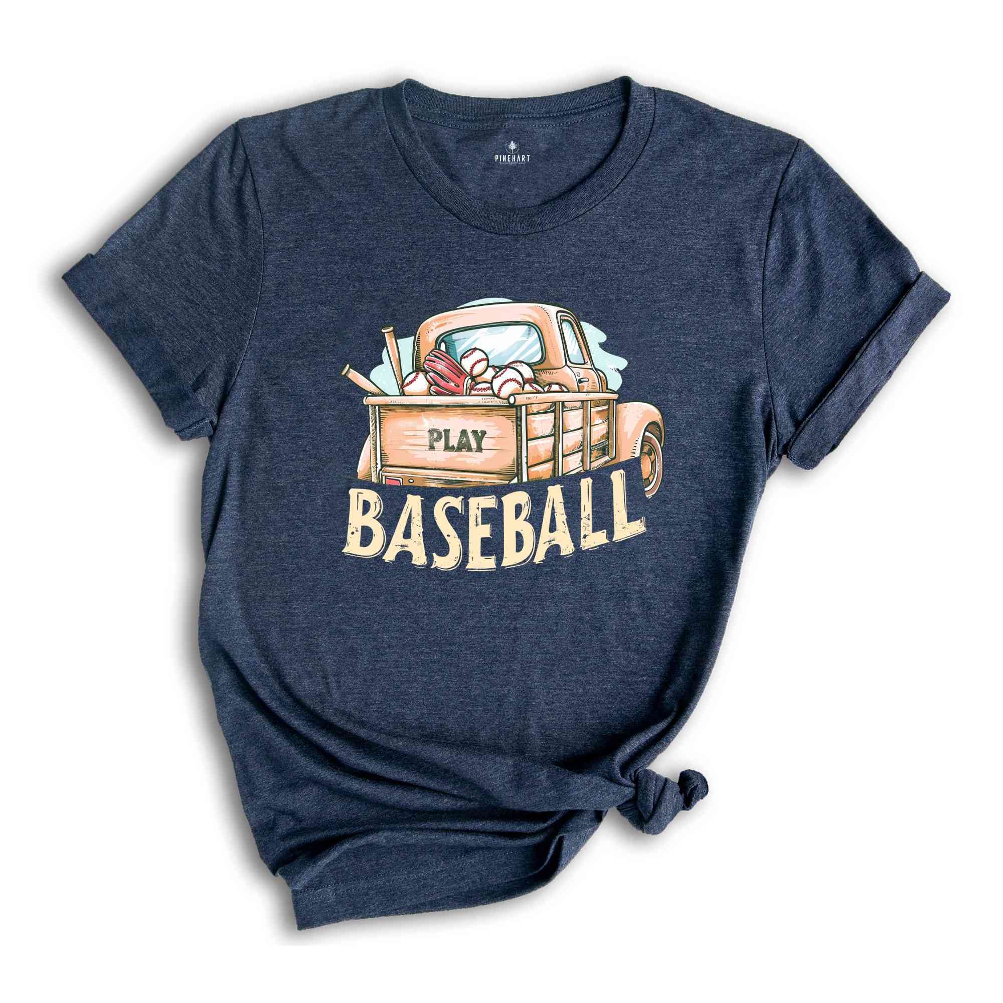 Play Baseball Shirt, Baseball Lover Shirt, Baseball Truck Shirt, Vintage Truck Shirt, Funny Baseball Shirt, Baseball Coach Shirt