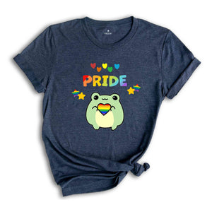 Adorable Lgbt Frog Shirt, Funny Frog Shirt, Gay Pride Shirt, Cottagecore Shirt, Cute Frog Shirt, Lgbt Pride Shirt