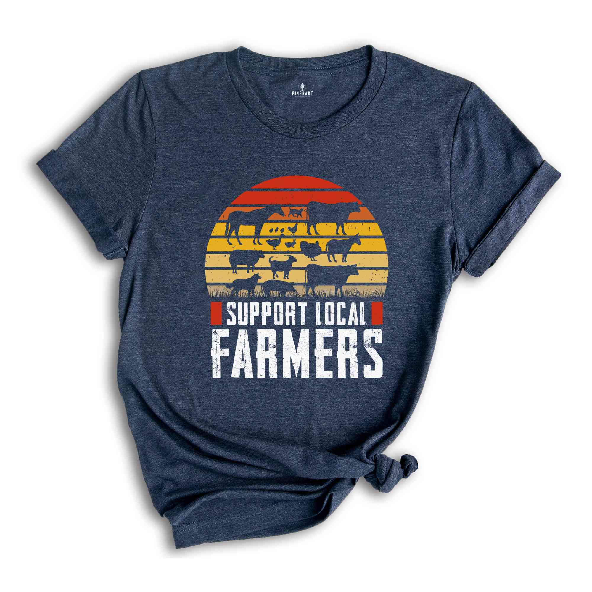 Support Local Farmers Shirt, Farm Shirt, Farmer Gift, Small Town, Farmer Shirt, Farm Life Shirt, Country Shirt, Farmers Support Tee