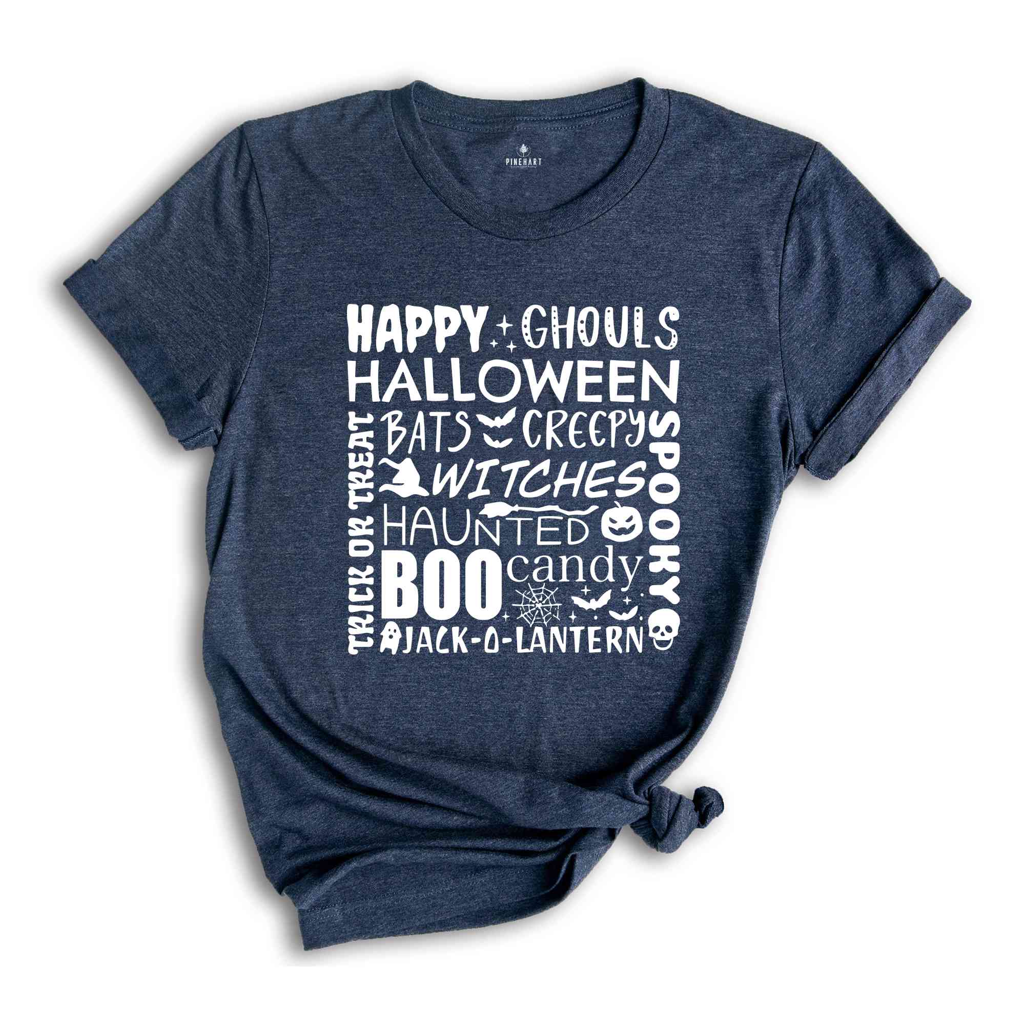 Happy Halloween Shirt, Halloween Shirt, Ghouls Halloween Shirt, Fall Shirt, Boo Shirt, Spooky Shirt, Bats Shirt, Witches Shirt, Haunted Tee