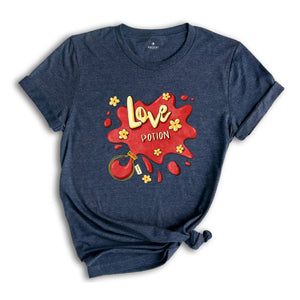 Love Potion Shirt, Valentine's Day T-Shirt, Valentine Gift, Love Shirt, Gift For Girlfriend, Inspirational Shirt