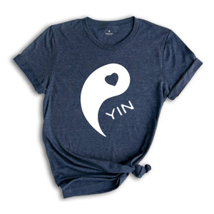 Yin Yang Shirt, Valentine's Day Gift, Valentines Outfit, Couple Matching Shirt, Wife and Husband Team Shirt, Engagement Shirt, Honeymoon Tee