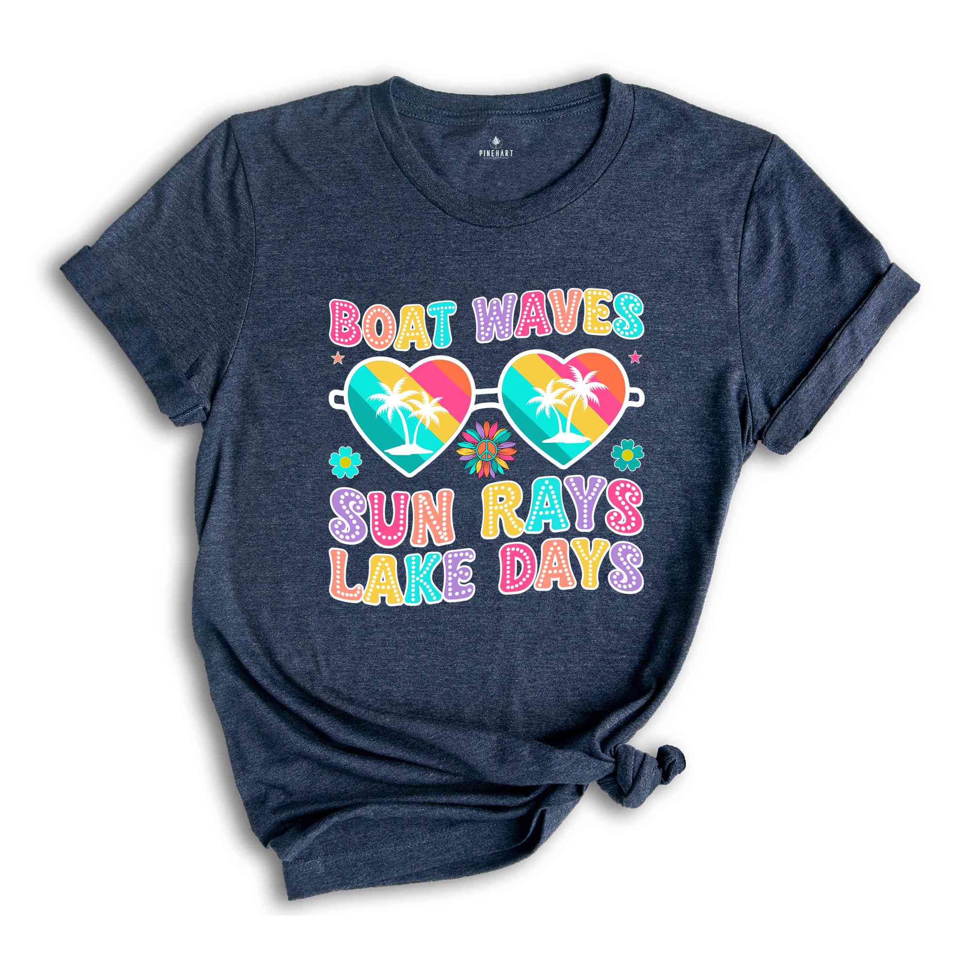 Boat Waves Sun Rays Lake Days Shirt, Summer Shirt, Summer Vibes Shirt, Sunshine Shirt, Beach Shirt, Lake Day Shirt, Lake Vacation Shirt