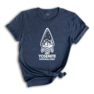 Yosemite National Park T-Shirt, Yosemite T-Shirt, National Park Tee, Nature Lover Gift, Hiking Tee, Adventure Lover Tee