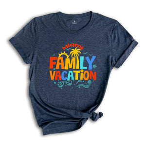 Personalized Family Vacation 2024 Shirt, Custom Vacation Shirts,2024 Family Vacation Tee, Family Trip Tee, Funny Vacation Shirts, Summer 202