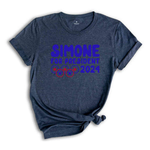 Simone For President 2024 Shirt, President Simone Biles, Funny Political Shirt, Election Shirt, Republican Shirt, Simone Biles Shirt