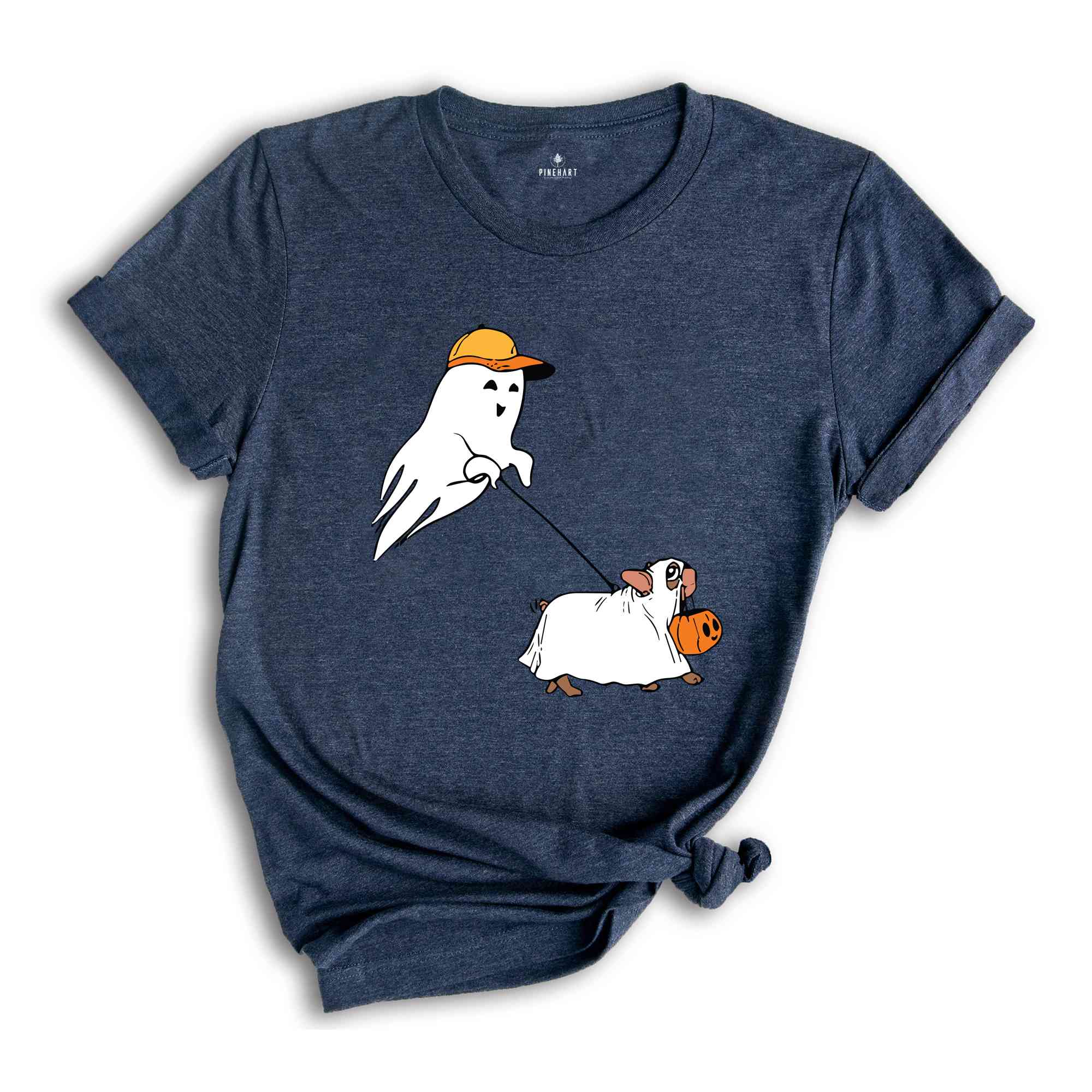 Ghost With Puppy Halloween Shirt, Ghost Halloween Shirt, Puppy Halloween Shirt, Halloween Shirt, Dog Shirt, Ghost Shirt, Funny Halloween Tee