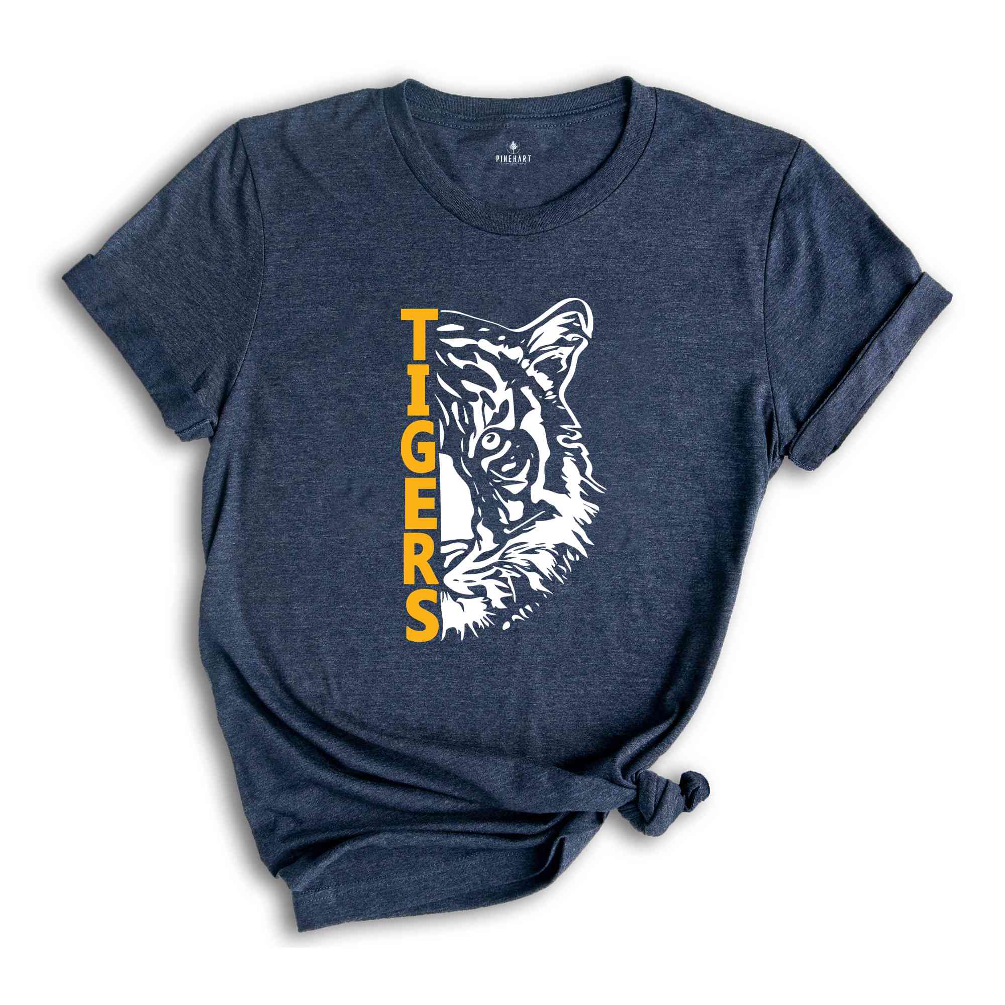 Tigers Mascot Shirt, Team Mascot Shirt, School Mascot T-Shirt, Tiger Team Spirit Shirt, Tigers School Shirt, Tigers Gift