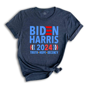 Biden Harris 2024 Shirt, Funny President 2024 Shirt, Election 2024 Shirt, American Vote Shirt, Pro Democrat Shirt, Patriotic Gift