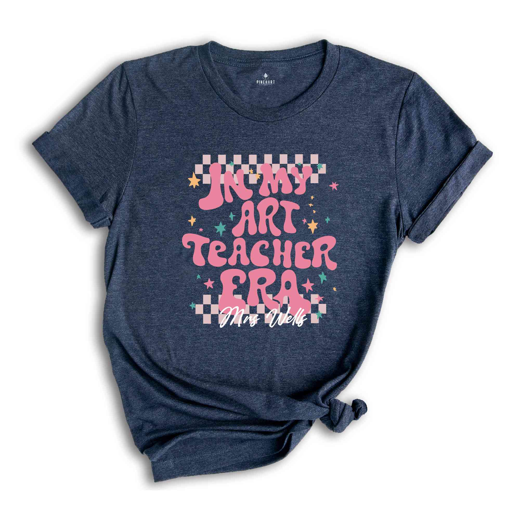 Personalized In My Art Teacher Era Shirt, Custom Art Teacher Shirt, Teacher’s Day Gift, Art Teacher Appreciation Gift, Custom Teacher Shirt