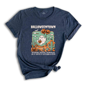 Halloweentown Shirt, Where Being Normal Is Vastly Overrated Shirt, Halloween 1998 Shirt, Halloween Shirt, Retro Halloween Shirt, Fall Shirt