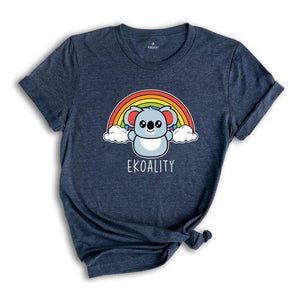 Ekoality Shirt, Funny LGBT Shirt, LGBT Shirt, LGBT Support Shirt, Pride Rainbow Shirt, Equality Shirt, LGBTQ Pride Shirt, Animal Lover Shirt