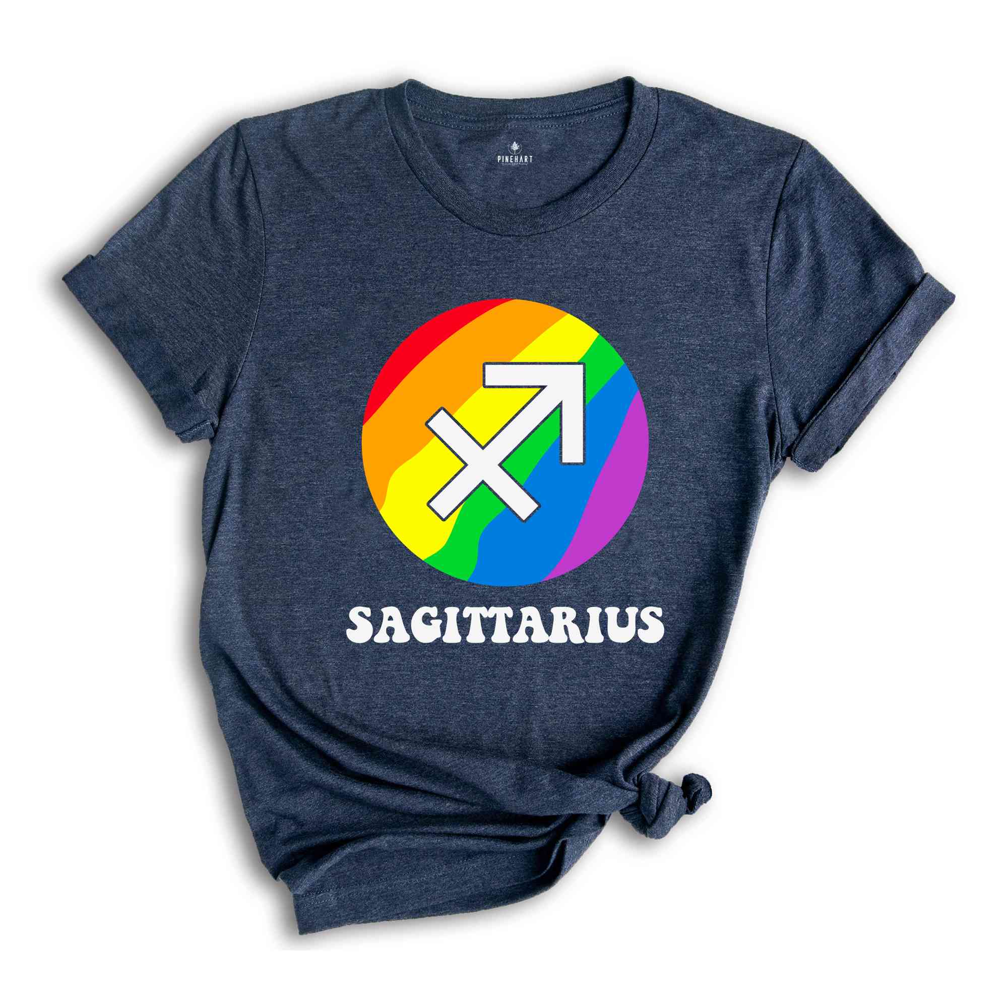 Sagittarius LGBT Shirt, Zodiac Sign Shirt, Sagittarius Birthday Shirt, LGBTQ Pride Shirt, Pride Month Shirt, Rainbow Shirt, Zodiac Tshirt