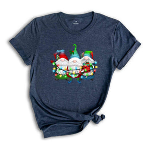 Christmas Gnomes, Christmas Shirt, Funny Christmas Gift, Santa Claus Shirt, Christmas Gift, Holiday Shirt