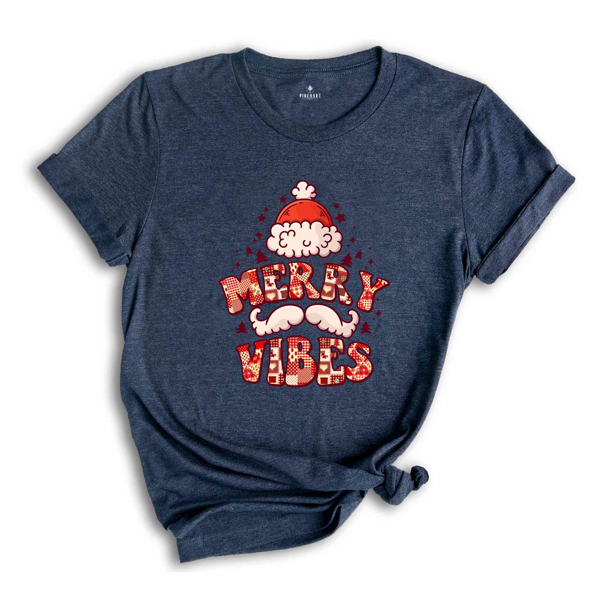 Merry Vibes Shirt, Christmas Shirt, Christmas Tree Shirt, Cute Christmas Shirt, Christmas Party Shirt, Christmas Gift, Holiday Shirt