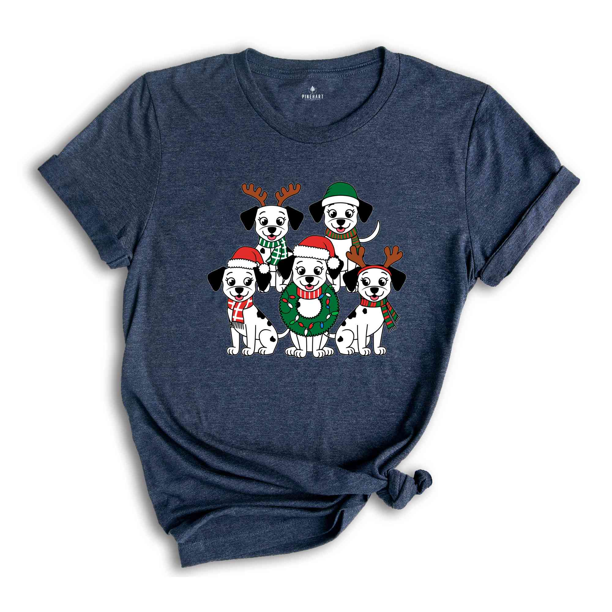 Christmas Dog Shirt, Christmas Dalmatian Shirt, Christmas Lights Shirt, Dalmatians Mom Shirt, Dog Shirt, Christmas Shirt