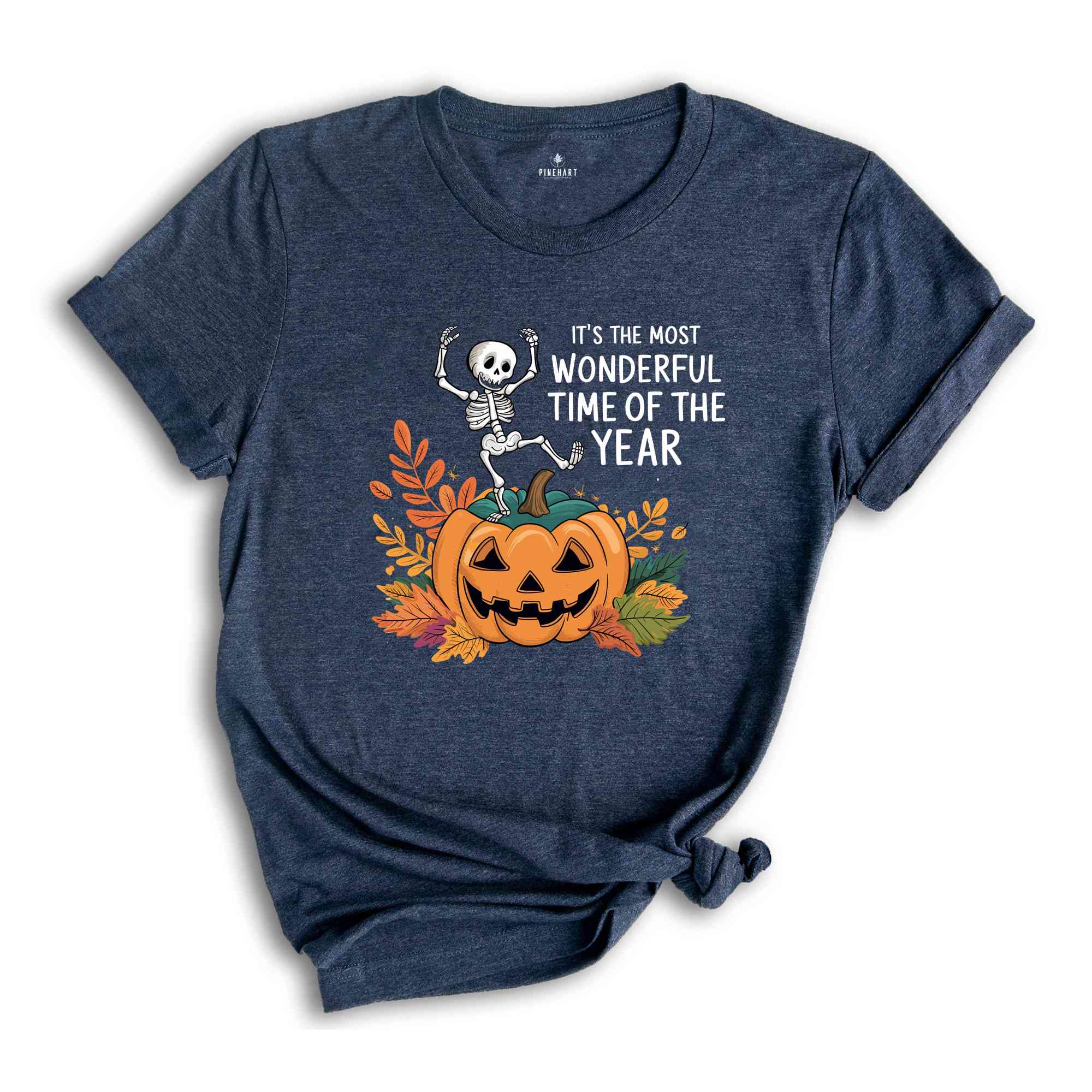 It's The Most Wonderful Time Shirt, Spooky Funny Shirt, Spooky Halloween Shirt, Retro Halloween Shirt, Garment Dyed, Fall Vibes Shirt