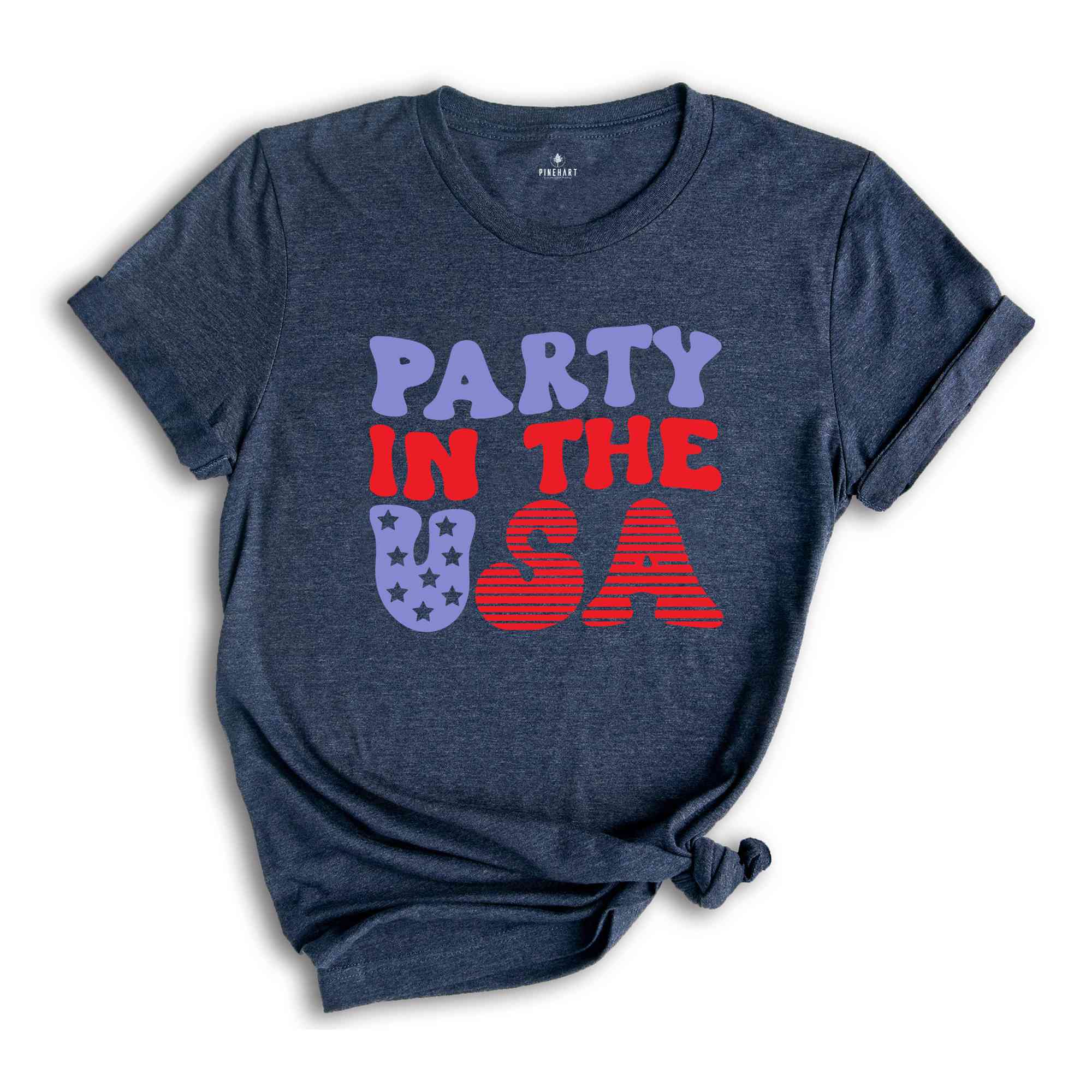 Party in USA Shirt, 4th Of July Shirt, American Flag Shirt, Independence Day Shirt, Womens 4th Shirt