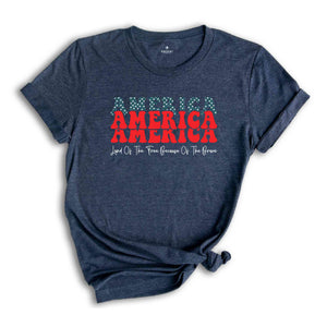 America Land Of The Free Because Of The Brave Shirt, 4th Of July Shirt, Independence Day Shirt, Patriotic Shirt, USA Shirt, America Shirt