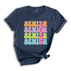 Senior 2025 Shirt, Class Of 2025 Shirt, Graduate Gift Shirt, Graduation Gift, College Senior Shirt, High School Tee Senior, School Shirt