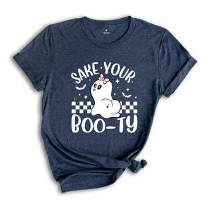 Sake Your Booty Shirt, Girl Halloween Shirt, Sake Your Booty Shirt, Funny Halloween Tee, Spooky Season Shirt, Cute Halloween Shirt, Boo Tee