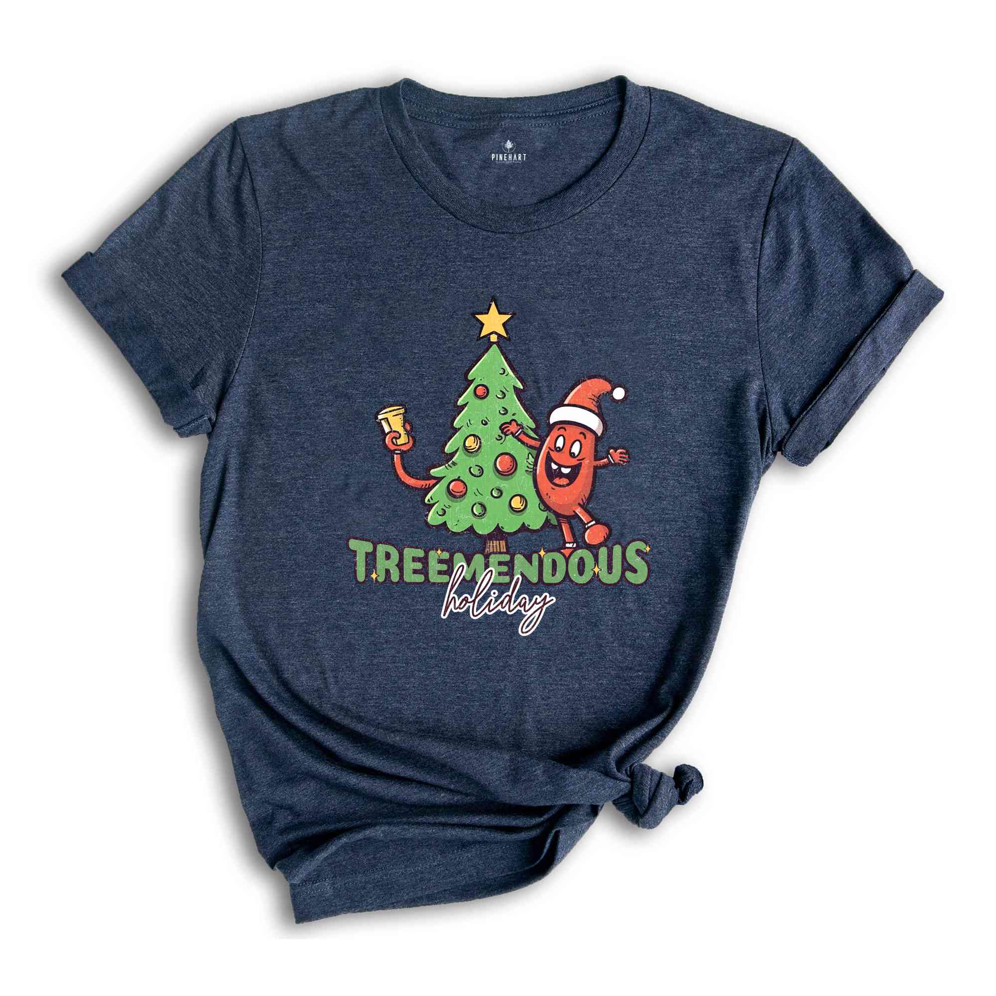 Treemendous Holiday Shirt, Christmas Shirt, Christmas Gift, Christmas Dad Shirt, Christmas Tree Shirt, Christmas Family Shirt