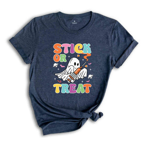 Stick Or Treat Shirt, Nurse Halloween Shirt, Nurse Ghost Shirt, Ghost Halloween Shirt, Halloween Gift, Spooky Season Shirt, Cute Nurse Gift