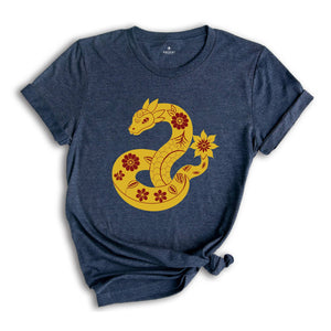 Chinese New Year 2025 Shirt, New Year Shirt, Snake Shirt, Lunar New Year Shirt, Happy Chinese New Year Shirt, Zodiac Snake Shirt, Zodiac Tee