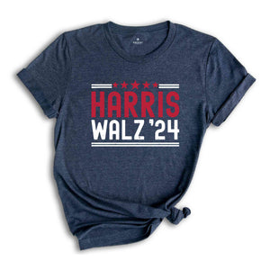 Harris Walz '24 Shirt, Kamala Walz Shirt, Madam President Tee, Kamala Shirt, Harris Walz Shirt, Usa Elections 2024